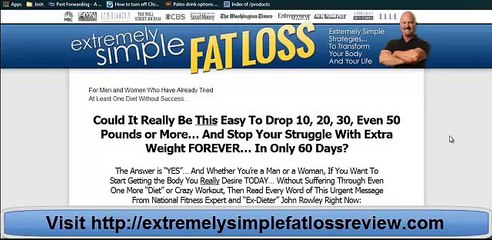 Extremely Simple Fat Loss - Does John Rowley Have All The Answers?