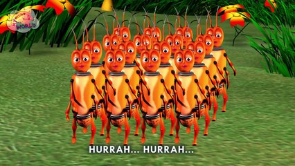 Ants Go Marching Song | Nursery Rhyme | English Nursery Rhyme | Nursery Rhyme for Children