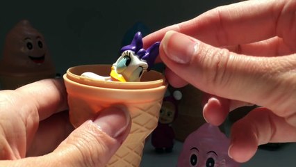 Surprise Ice Creams Peppa Pig Маша и Медведь Masha and The Bear Cars 2 Disney Surprise Eggs Videos