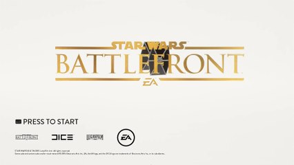 Star Wars  Battlefront Beta OST - Start Screen Menu