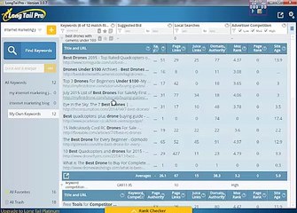 long tail pro 3 - checking keyword competitiveness