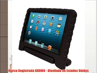 KHOMO? Funda SAFEKIDS de Goma Protectora Antichoque para Ni?os - Compatible con Apple iPad