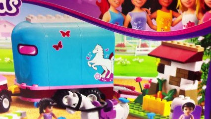 NEW LEGO FRIENDS 3186 JEEP SUV + HORSE TRAILER TOP GIRLS CHRISTMAS PRESENT