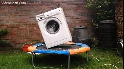 Washing Machine Ke Andar Int Daal Ke Dance Karaya - Looks Very Funny(videomasti.com)