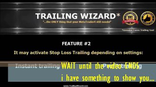 Forex Trailing Wizard Tool For MT4 Live Action Video