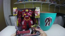 BIGGEST SURPRISE EGG OPENING EVER AVENGERS Age of Ultron Hero Tech Iron-Man Hulk Buster Toys