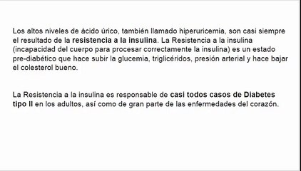 Revertir la Diabetes: ¿Cuál es la Relación entre el Ácido Úrico y la Insulina?