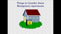 Points to Concern While Renting Montgomery Apartments