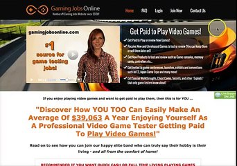 Gaming Jobs Online Review - Is It Worth It?