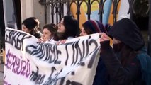 Diyanet protestosunda 5 kadına gözaltı