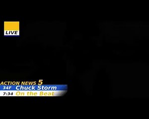 News Reporter Chuck Storm Accident Blooper