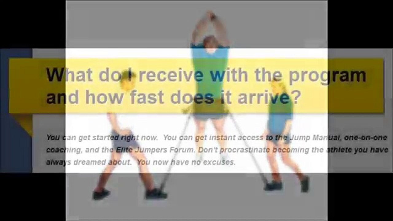 Increase Vertical Jump | Vertical Jump Training Program PDF