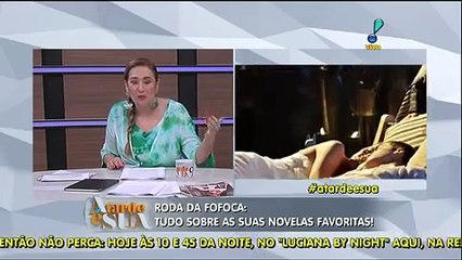 A Tarde é Sua Comenta Fantasma na Fazenda 8 Exclusivo 03/11/2015