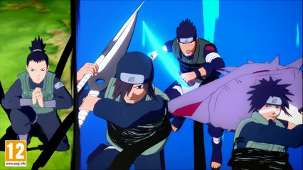 Naruto SUN Storm 4 - PS4_XB1_STEAM - Asuma×Shikamaru Combination Secret Technique