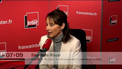 Ségolène Royal : "Il reste beaucoup à faire sur les pesticides, mais j'ai déjà fait beaucoup"