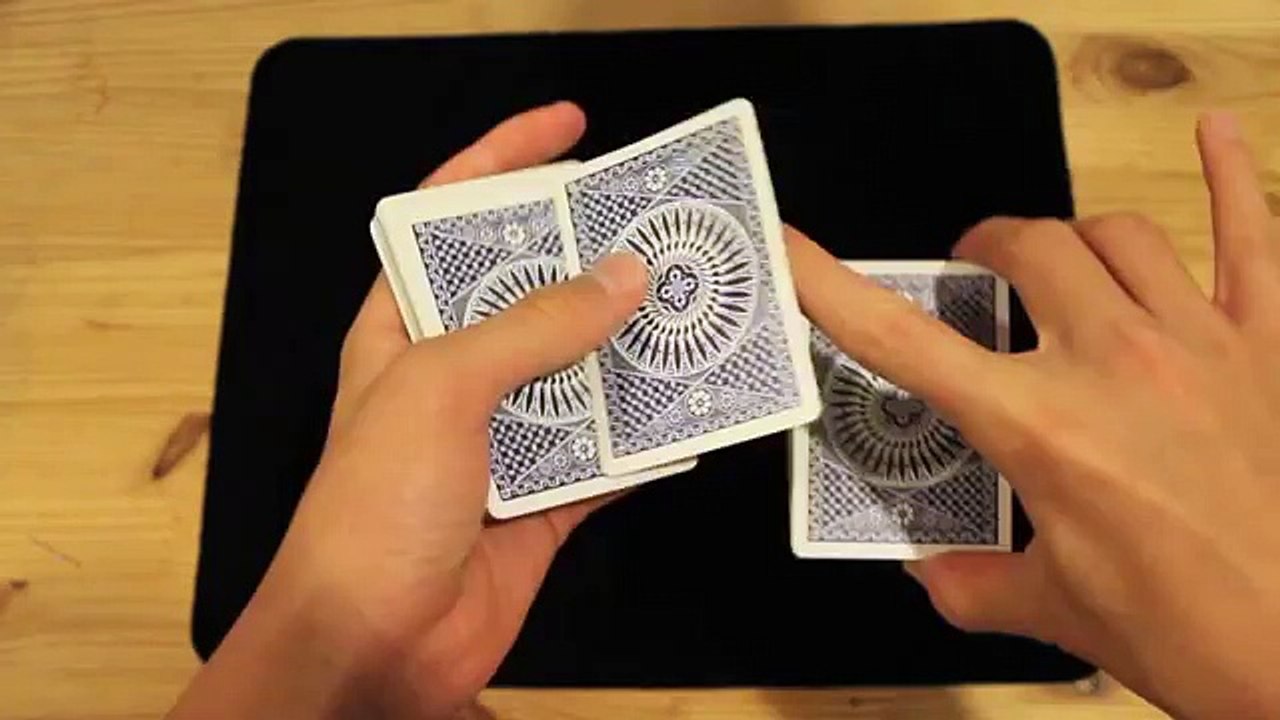 EASY Card Control TUTORIAL!/Double Undercut Tutorial/Learn Easy Magic