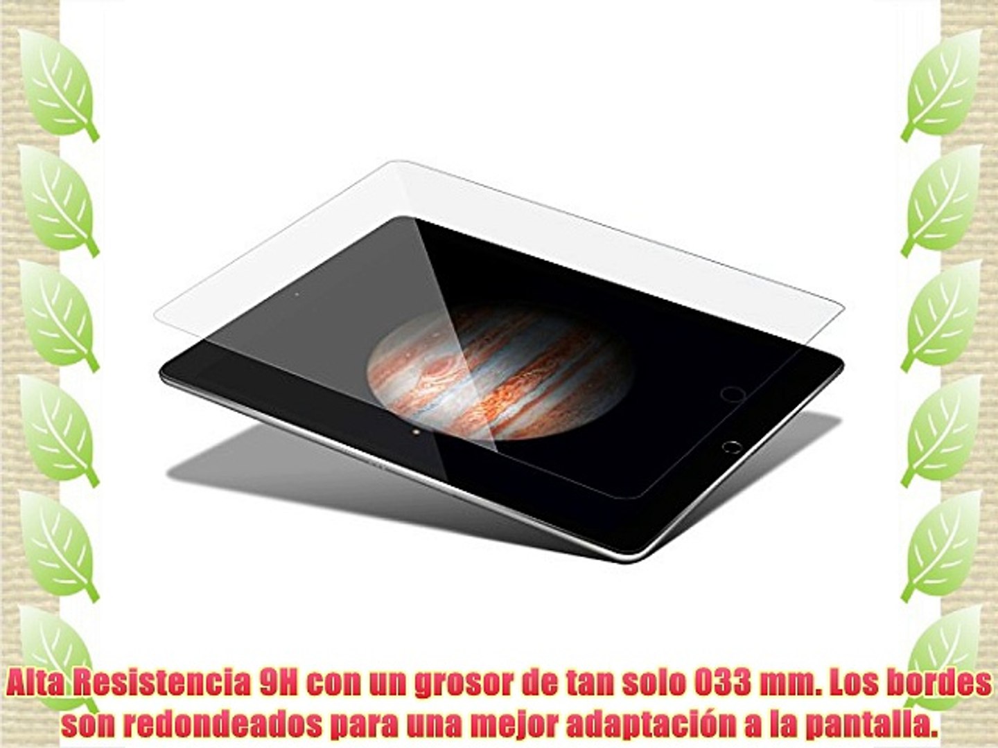 iPad Pro Protector de Pantalla - Vidrio Templado Protector de Pantalla Apple iPad Pro