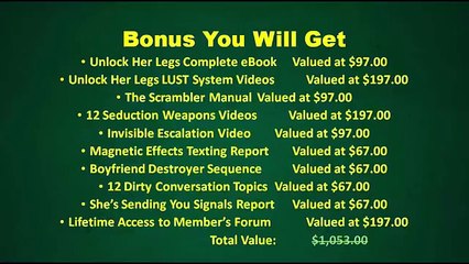 Unlock Her Legs Scrambler Review || Unlock Her Legs Review