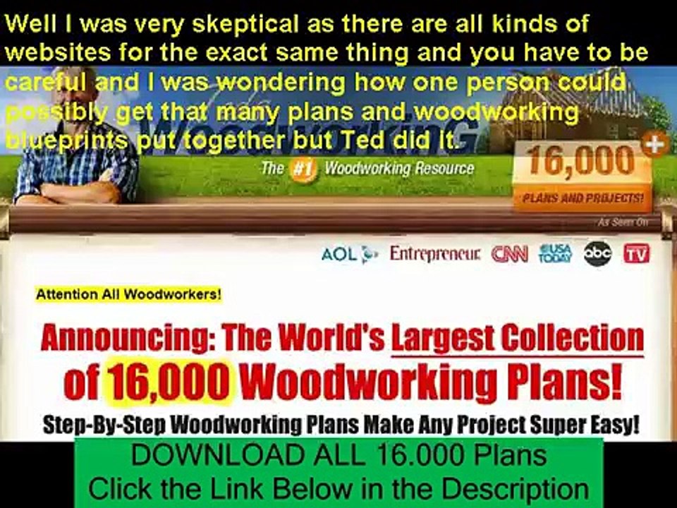 teds woodworking emails - Is it a scam ?