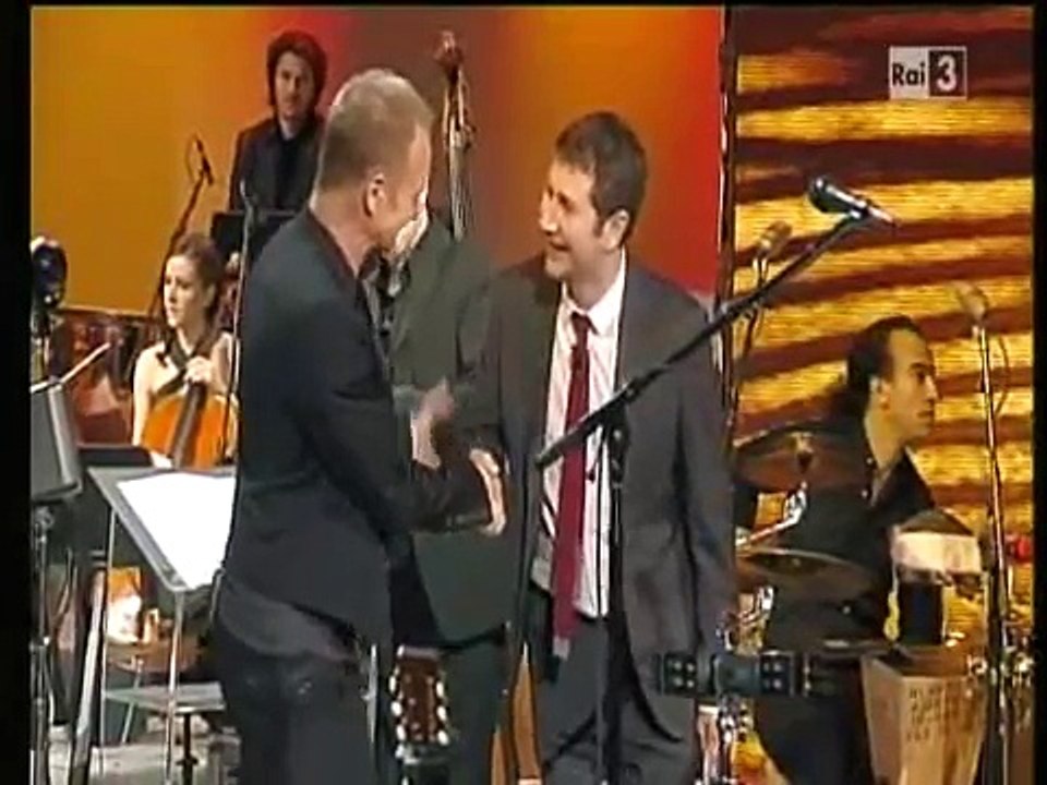 Sting - Live 2010 Che Tempo Che Fa Rai3 ITA TV