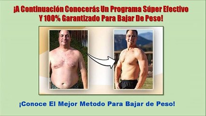 El Mejor Metodo Para Bajar De Peso - Desintegrador De Grasa 50% De Descuento + 3 Bonos Extra