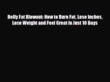 [PDF Download] Belly Fat Blowout: How to Burn Fat Lose Inches Lose Weight and Feel Great in