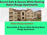 Sound Safe & Secure While Renting Baton Rouge Apartments in Usa