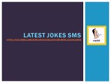 Latest Jokes SMS