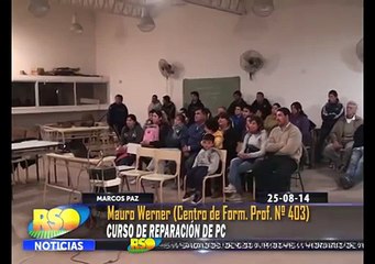 WERNER ROLANDO SIVORI CURSO DE REPARACION DE PC EN EL CFP 403