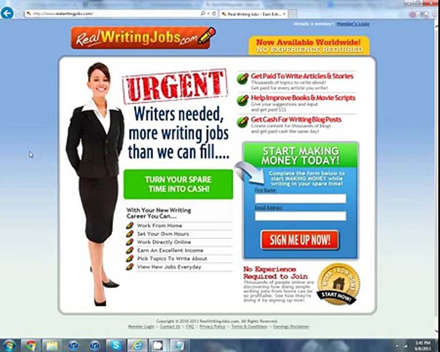 Real Writing Jobs - Find legit writing jobs online