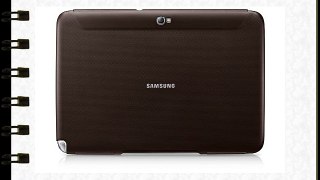 Samsung EFC-1G2NAEC - Funda dura para tablet de 10.1 pulgadas color marr?n