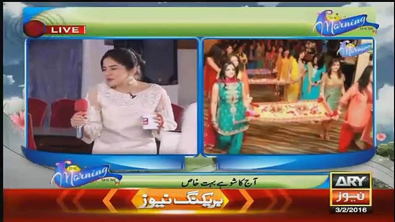 The Morning Show With Sanam Baloch -3rd February 2016 - Part 3The Morning Show With Sanam Baloch -3rd February 2016 - Part 1