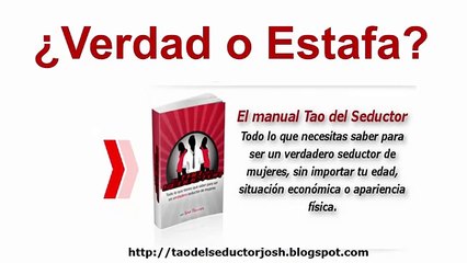 Tao Del Seductor - Josh Pellicer  Estafa??