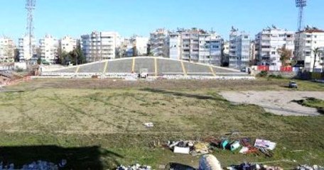 Antalya Atatürk Stadyumu'nda Yıkım Başladı