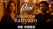 Hone Do Batiyaan - Fitoor [2016] Song By Nandini Srikar & Zeb Bangash FT. Aditya Roy Kapoor & Katrina Kaif [FULL HD] - (SULEMAN - RECORD)