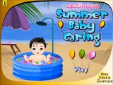 Summer Baby Caring walkthrough for little kids # Watch Play Disney Games On YT Channel