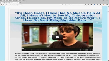 Back Pain Relief 4 Life Review - Does It Work Or Another Scam ?