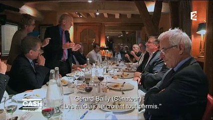 Ambiance très tendue quand Elise Lucet s'invite à un diner pour "Cash Investigation" - Regardez