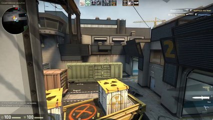 CS-GO Gameplay with friends 9-11- Russian Guy Playing.