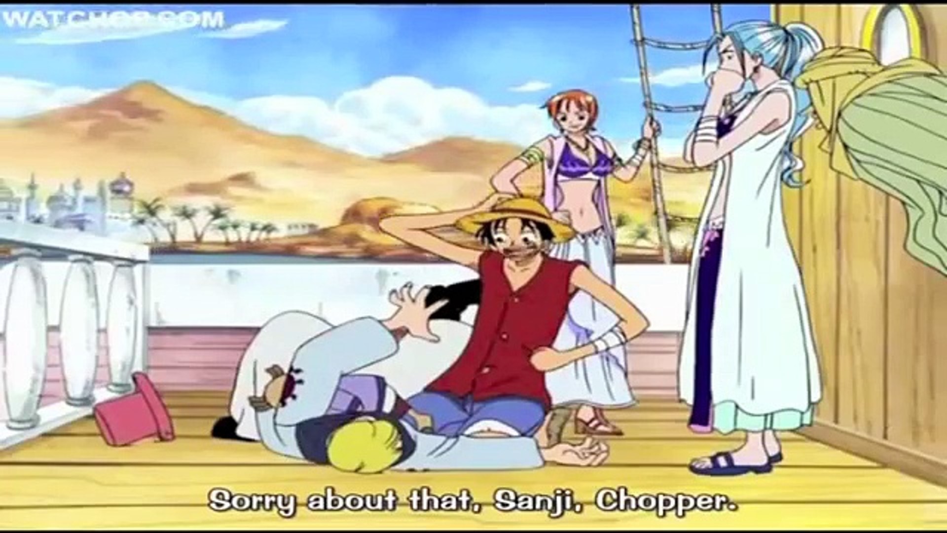 Luffy Meets Ace For The First Time