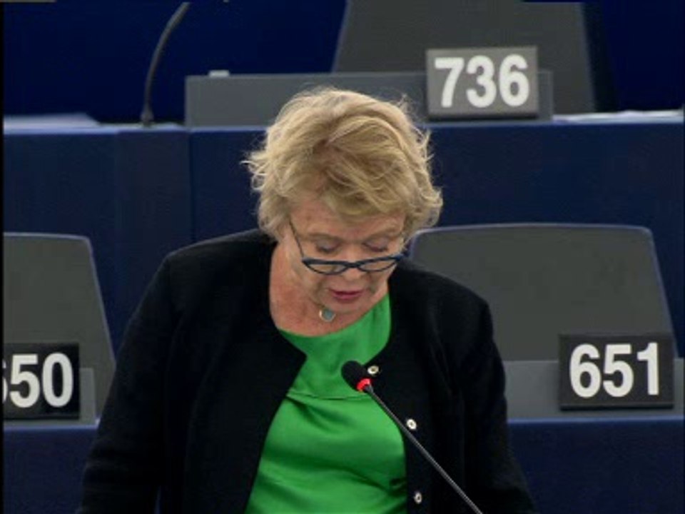 Eva Joly: "Faillite morale, il n'y a pas d'autre expression pour décrire ce qui se déroule actuellement en Europe"
