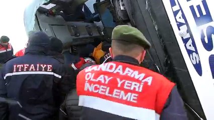 Kırşehir'de katliam gibi kaza