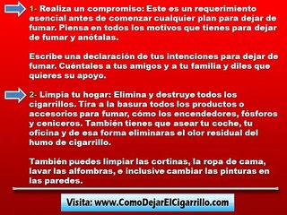 ¿Es Posible Dejar de Fumar en 7 Dias?