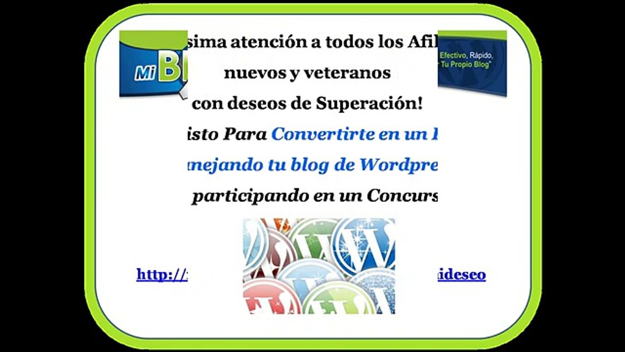 Concurso de lanzamiento Mi Blog Al Instante -   http://bit.ly/vsL4gE