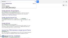 Keyword research