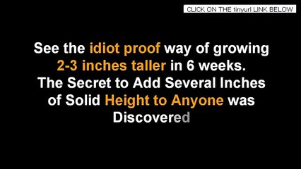 GrowTaller4Idiots Scam? | Grow Taller 4 Idiots Review