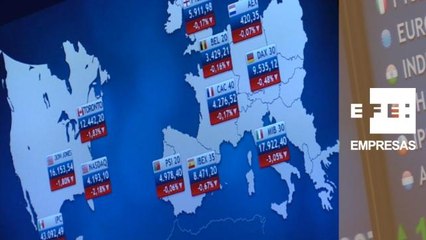 El Ibex modera sus caídas en sintonía con el resto de plazas europeas