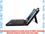 ELTD Bluetooth Keyboard Para ASUS ZenPad 10 Z300C -Detachable Bluetooth Keyboard Leather Cover