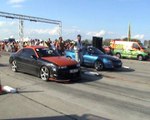 Opel Calibra Vs. Toyota Celica Drag Race