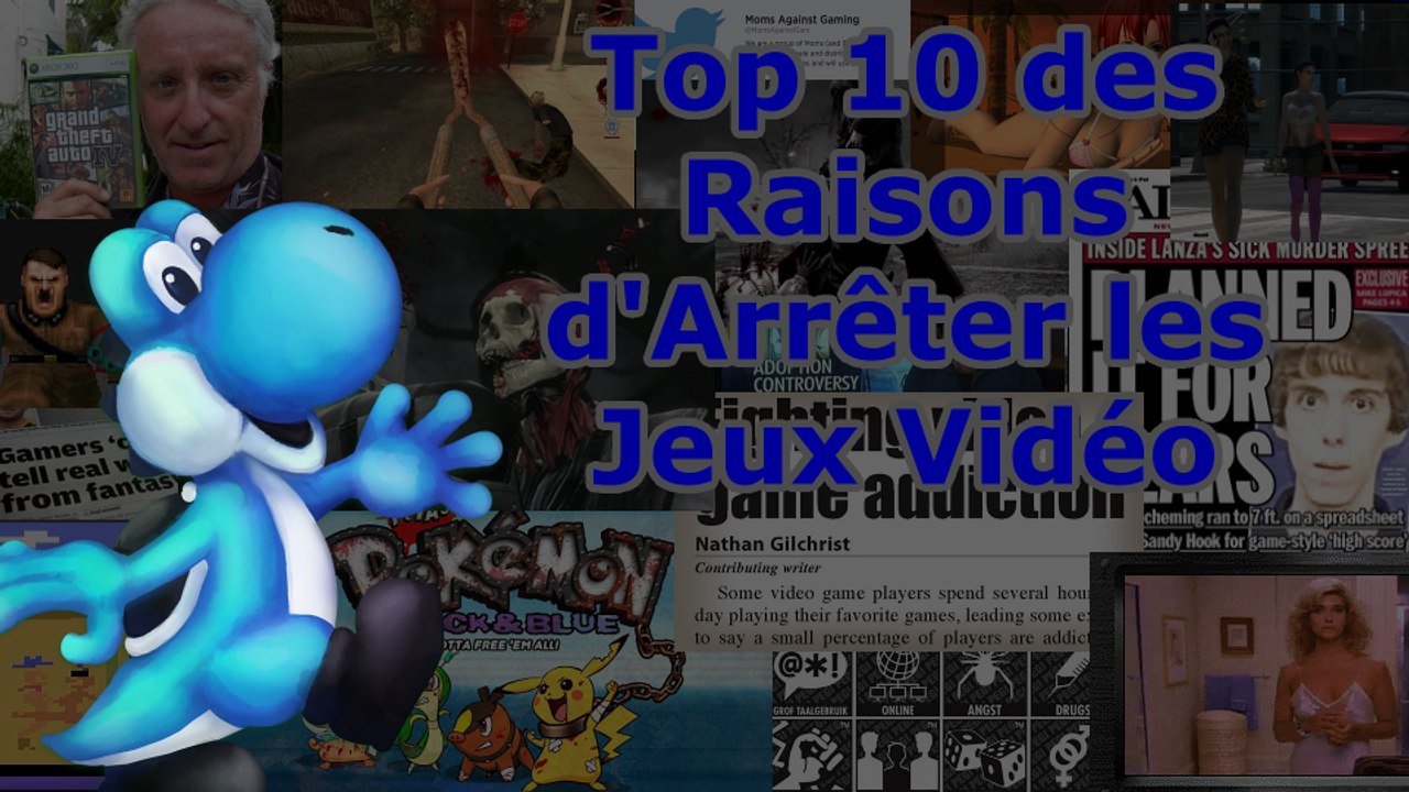 Top 10 des Raisons d'Arrêter les Jeux Vidéo